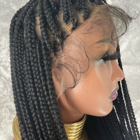 Milan Di HD Full Lace Knotless Box Braid Wig - 36 Inches